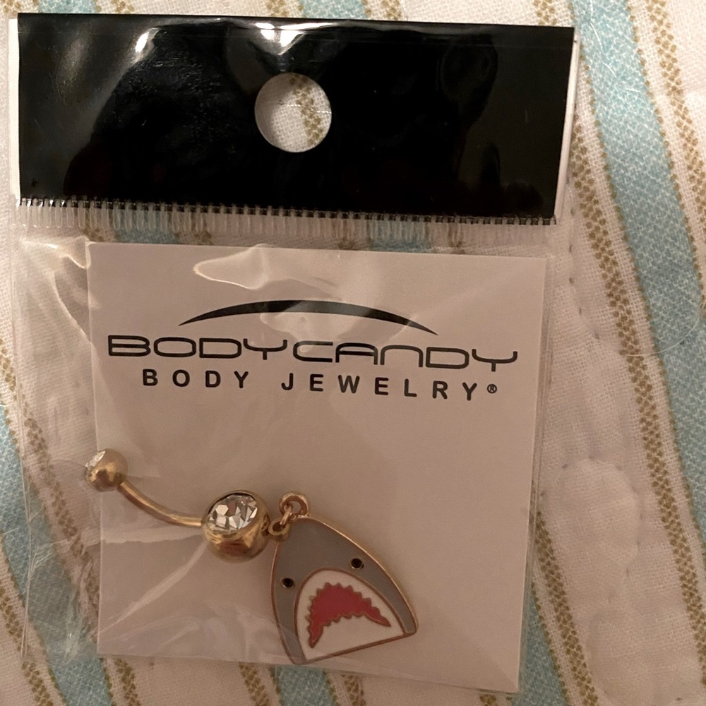 Body Candy 14G Shark 🦈 belly button ring